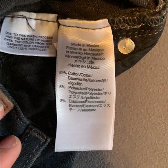 EUC J.Crew 9" toothpick Jeans grey lake size 27 - Picture 5 of 10